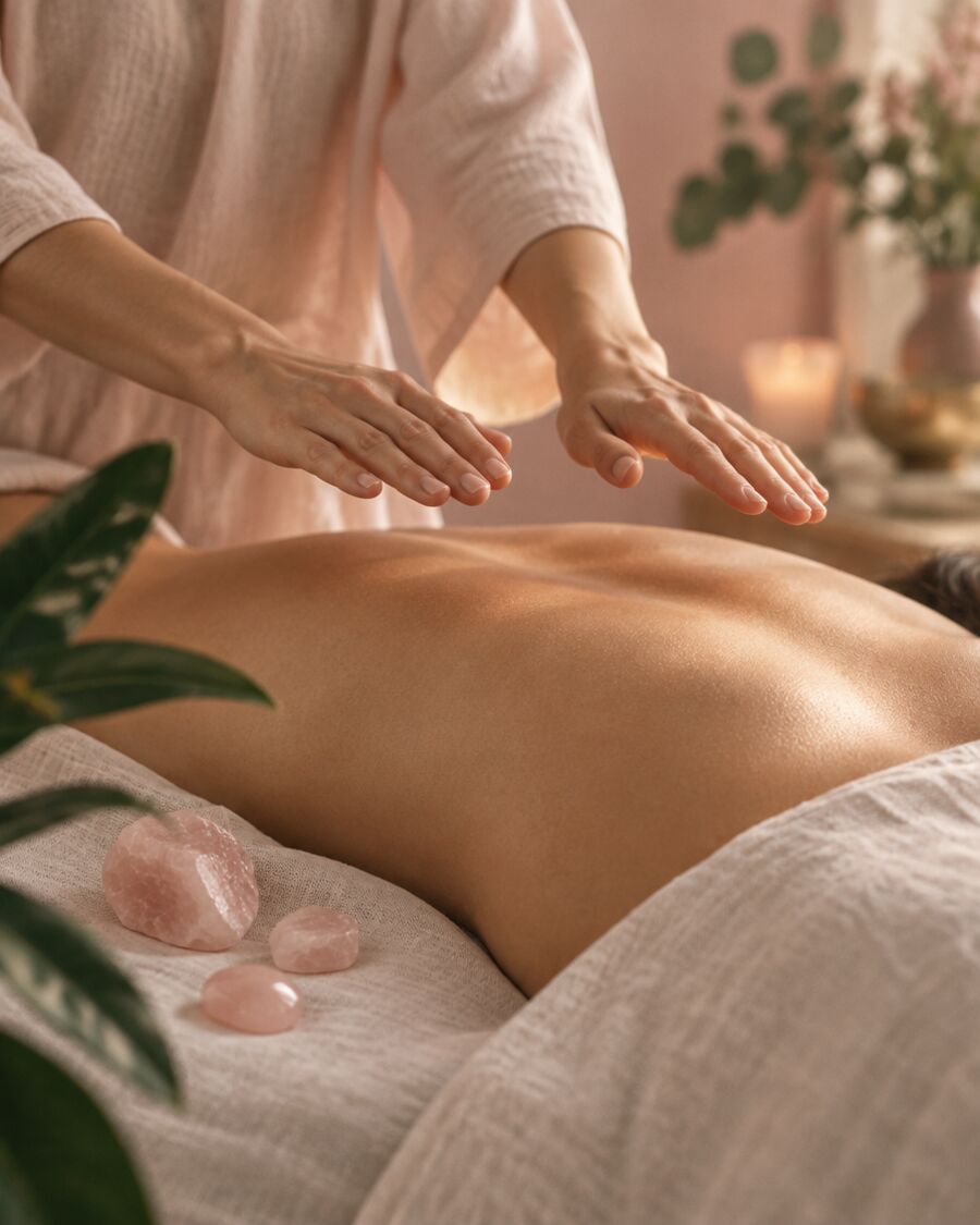 Energetische massage in Grimbergen — White Lotus